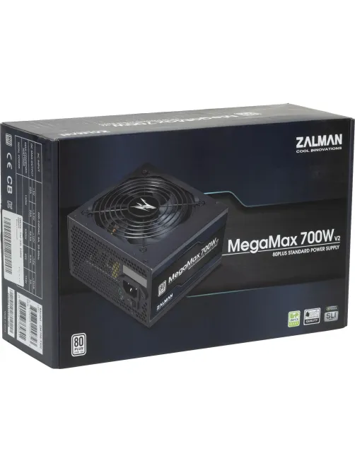 Блок питания Zalman ZM700-TXII (V2), 700W, APFC, 12cm Fan, 80