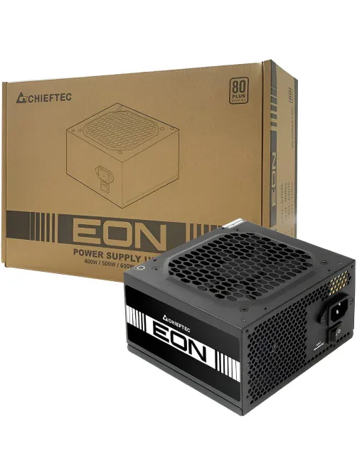 Блок питания Chieftec Eon ZPU-600S, 600W, 80 PLUS, APFC, 12cm