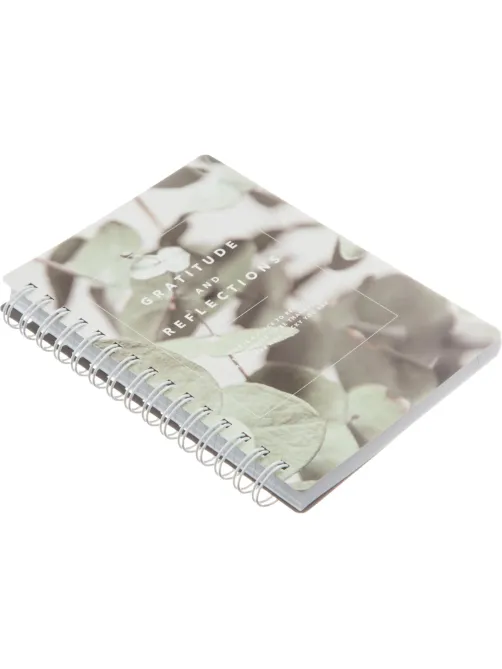 Блокнот BS, 102х142мм, 120л., клетка,  спираль. Botanica, эвкалипт, N4261