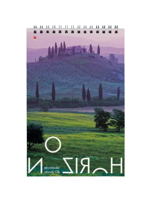 Блокнот А5,40л,клетка,гребень,ПРИРОДА(3-40-053 Д)