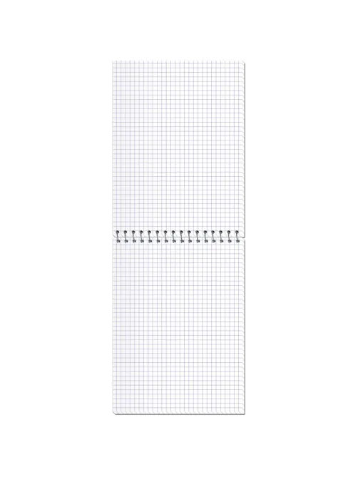Блокнот на спир.А5 60л.STENOGRAPHY 6с10 клетк 40 в асс.