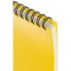 Блокнот А5,60л,кл,спир,пласт.обл,тонир.бл. Attache Bright colours Желтый