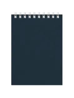 Блокнот А6 60л клетка гребень OFFICE СИНИЙ 61358