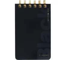 Блокнот BV CUTE A6- 100л линейка гребень BLACK 3-100-005/18