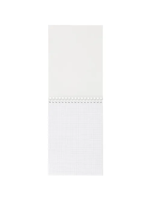 Блокнот А5 60л Attache Metallic Фиолет клетка, греб, картон, фольга