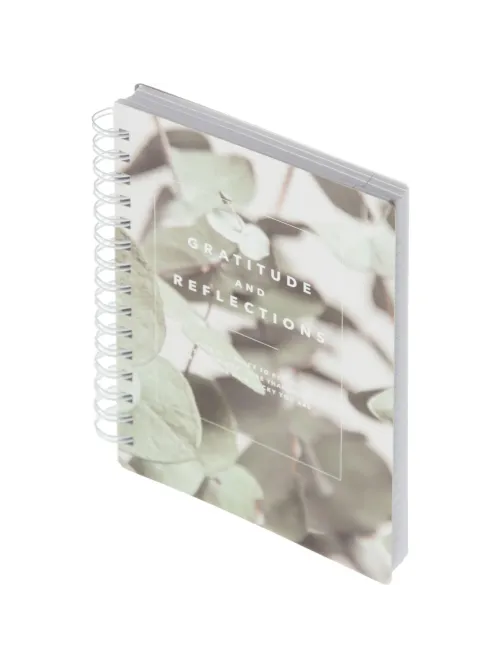 Блокнот BS, 102х142мм, 120л., клетка,  спираль. Botanica, эвкалипт, N4261
