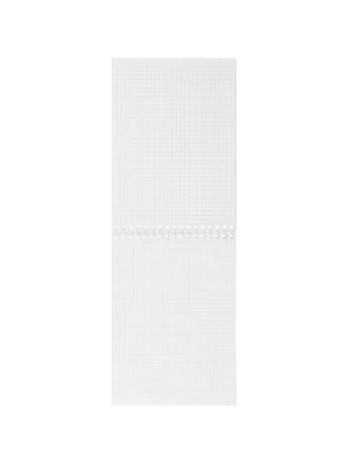 Блокнот А5 60л Attache Metallic Фиолет клетка, греб, картон, фольга