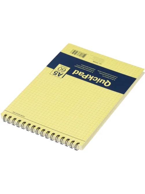 Блокнот 60л,кл,А5,Yellow Pad,спираль,тон.блок 70г/м