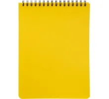 Блокнот А5,60л,кл,спир,пласт.обл,тонир.бл. Attache Bright colours Желтый