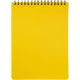 Блокнот А5,60л,кл,спир,пласт.обл,тонир.бл. Attache Bright colours Желтый