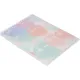Блокнот А5,80л,кл,греб.верх,обл.мат.лам. Attache Selection Pastel Круги