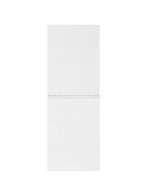 Блокнот А5 60л Attache Nature White flowers клет,65г,100%,греб,карт,ВД-лак