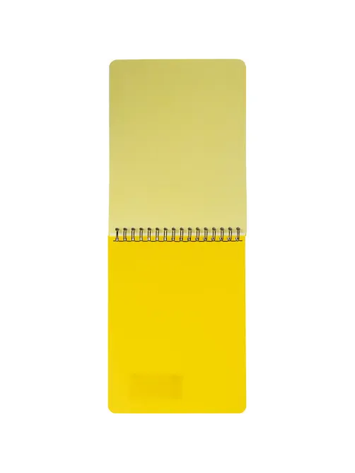 Блокнот А5,60л,кл,спир,пласт.обл,тонир.бл. Attache Bright colours Желтый