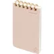 Блокнот BV CUTE A6- 100л линейка гребень TOTAL BEIGE 3-100-005/17