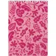 Блокнот А5 40л Attache Magenta клетка, 65г, бел.100% картон,греб,ВД-лак