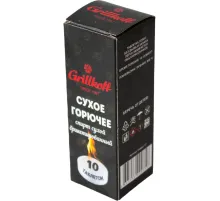 Сухое горючее Grillkoff, 10 таблеток в уп/37