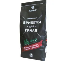 Брикет древесноугольный Grillkoff, 2 кг., 4