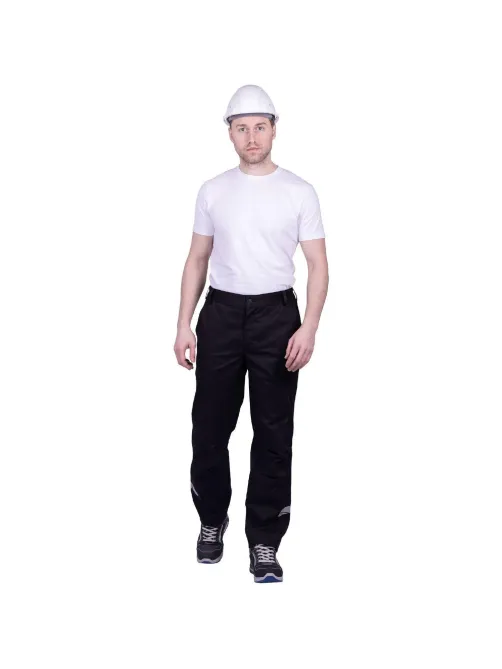 Брюки СТРОНГ летние, черные (Брю 1608.1) (88-92, 182-188)