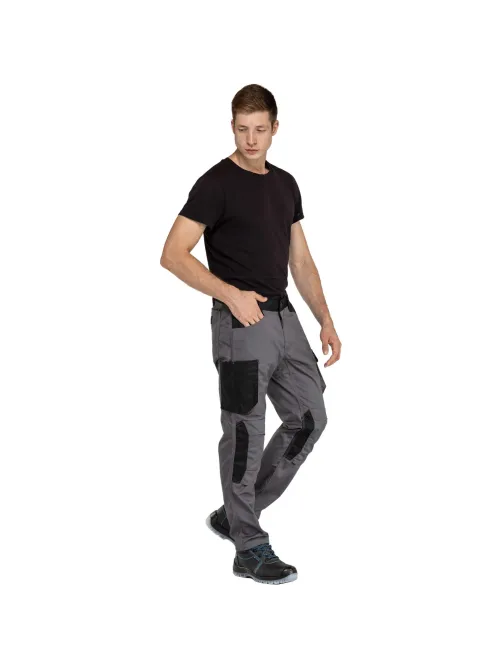 Брюки летние мужские MACH2 сер/оранж р.L (арт. M2PA3GOGT)
