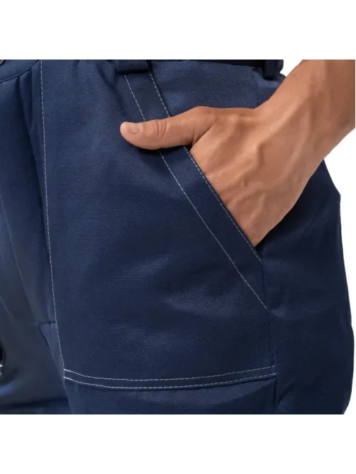 Брюки зим муж з32 син смес 128-132/182-188 (Арсенал-СП)