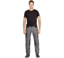 Брюки рабочие летние мужские MACH2 сер/оранж р.3XL (арт.M2PA3GO3X)
