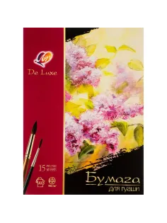 Бумага для гуаши Луч De Luxe А3 297x420. 15л в папке 32С 2080-08