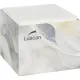 Салфетки бумажные Luscan 1 сл 24x24см белые 100штх4, спендер