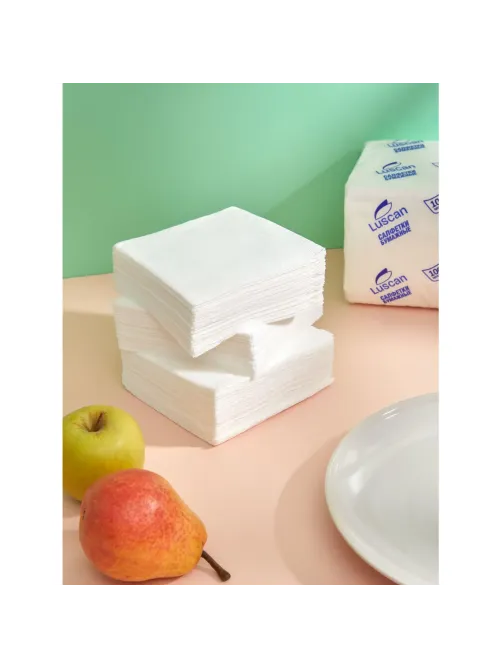 Салфетки бумажные Luscan PROFI PACK 1сл24х24 белые 400шт/уп