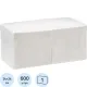 Салфетки бумажные BIG PACK 1сл.24х24 белые 600шт./уп