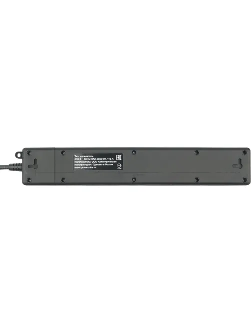 Удлинитель Power Cube, 4р/1.9м выкл.,3USB, 3.5кВт,16А,,3x1,0 черн(PC-7B-2M)