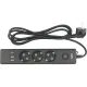 Удлинитель Power Cube, 3р/1.9м выкл.,3USB, 3.5кВт,16А,3x1,0 черн(PC-6B-2M)