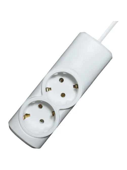 Удлинитель PROGIX PG221 2р/3м/3,5кВт/16А заземление, белый, ПВС 3х1.5