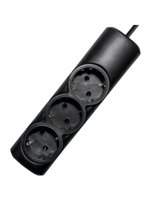 Удлинитель PROGIX PG323 3р/2м/3,5кВт/16А заземление, черный, КГ-ХЛ 3х1.5