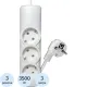 Удлинитель PROGIX PG321 3р/3м/3,5кВт/16А заземление, белый, ПВС3х1.5