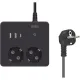 Удлинитель Power Cube, 2р,3USB, 3500 Вт, 16А,1.9 м, 3x1,0 черн.(PC-1B-2M)