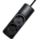 Удлинитель PROGIX PG215 2р/5м/2,2кВт/10А заземление, черный, ПВС 3х0.75