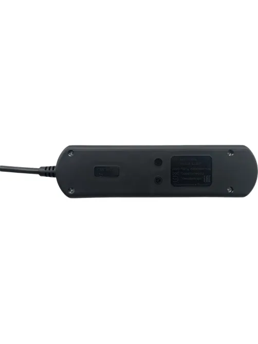 Удлинитель Power Cube 3р/5м с/з с выкл 16А черн (PC-7B-5M)