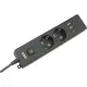 Удлинитель Power Cube, 2р/1.9 м выкл.,3USB, 3.5кВт,16А,3x1,0 черн(PC-5B-2M)