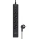 Удлинитель Power Cube, 4р/1.9м выкл.,3USB, 3.5кВт,16А,,3x1,0 черн(PC-7B-2M)