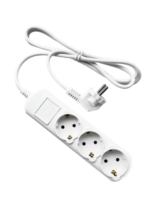 Удлинитель Power Cube 3р/5м без выкл 16А бел (PC-4-5M)