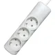 Удлинитель PROGIX PG310 3р/2м/2,2кВт/10А  заземление, белый, ПВС 3х0.75