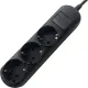 Удлинитель Power Cube 3р/1,5м без выкл 16А черн (PC-6B-1,5M)