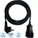 Удлинитель PROGIX PG115 1р/2м/1,5кВт/6А заземление, черный, ПВС 3х0.75