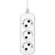 Удлинитель Buro BU-PSL3.5/W 5м (3 розетки) белый (пакет ПЭ)