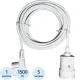 Удлинитель PROGIX PG112 1р/5м/1,5кВт/6А заземление, белый, ПВС 3х0.75