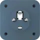 Тройник AGNI 4/220 + 2 USB + 1 Type C,синий(TP-WJ3U4E-C-blue)