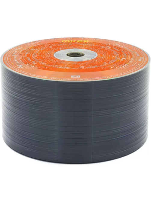 Носители информации DVD+R Mirex 16X 4,7Gb 50шт/уп (50/500) (UL130013A1T)