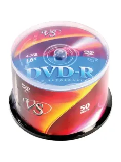 Носители информации DVD-R, 16x, VS, Cake/50, VSDVDRCB5001