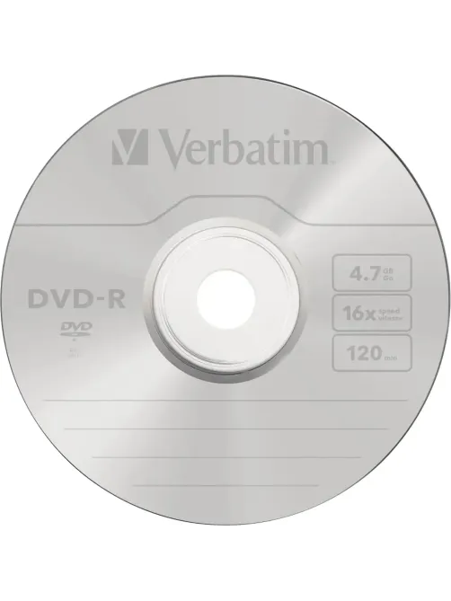 Носители информации DVD-R Verbatim 4.7Gb 16x wagon wheel 25шт/уп (43730)