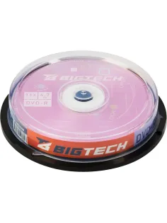 Носители информации Bigtech YDVDRB004 DVD-R 4,7 Гб/16x/10шт/уп (бокс)
